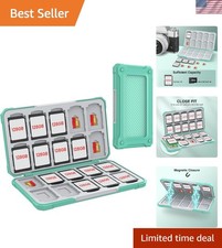 SD Card Holder with 40 Precise Slots for SDXC SDHC Micro SD Cards  Portable ...