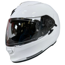 Casco de motocicleta Scorpion EXO Ryzer Full Face Touring blanco brillante talla M