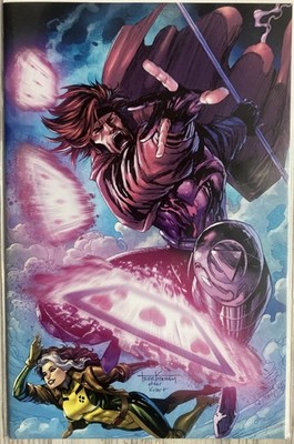 Uncanny X-Men #266 Tyler Kirkham Exclusive Gambit/Rogue  Virgin Variant