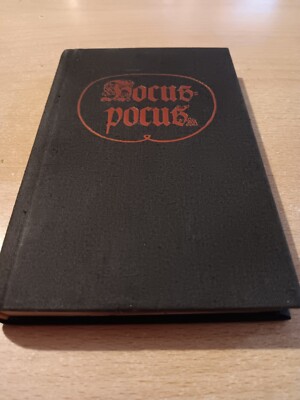 Hocus Pocus Der curiöse Karten-un Taschenspieler Eberhard Welper 1972