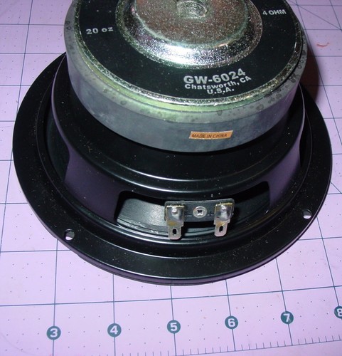Goldwood Sound GW-6024 Gummi Surround 6,5" Tieftöner 170 Watt 4 Ohm Lautsprecher Neu aus altem Lagerbestand - Bild 21 von 22
