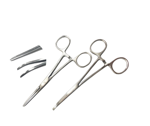 Forceps 5.5" Or 8" Straight or Curved Carp Fishing Tackle Safe Hook Removal Tool