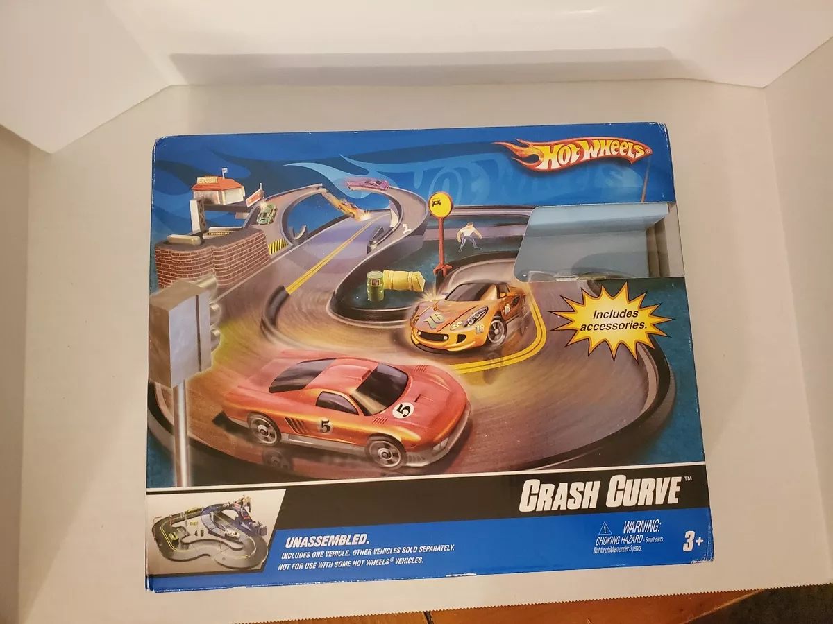 Hot wheels curve accessory playset deals