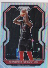 2021 Panini WNBA Prizm SP Silver Refractor Prizm #35 Shekinna Stricklen