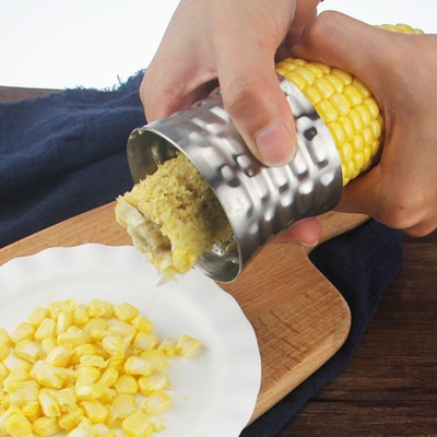 Quick Corn Cob Remover Corn Peeler Corn Stripping Tool Corn Scraper