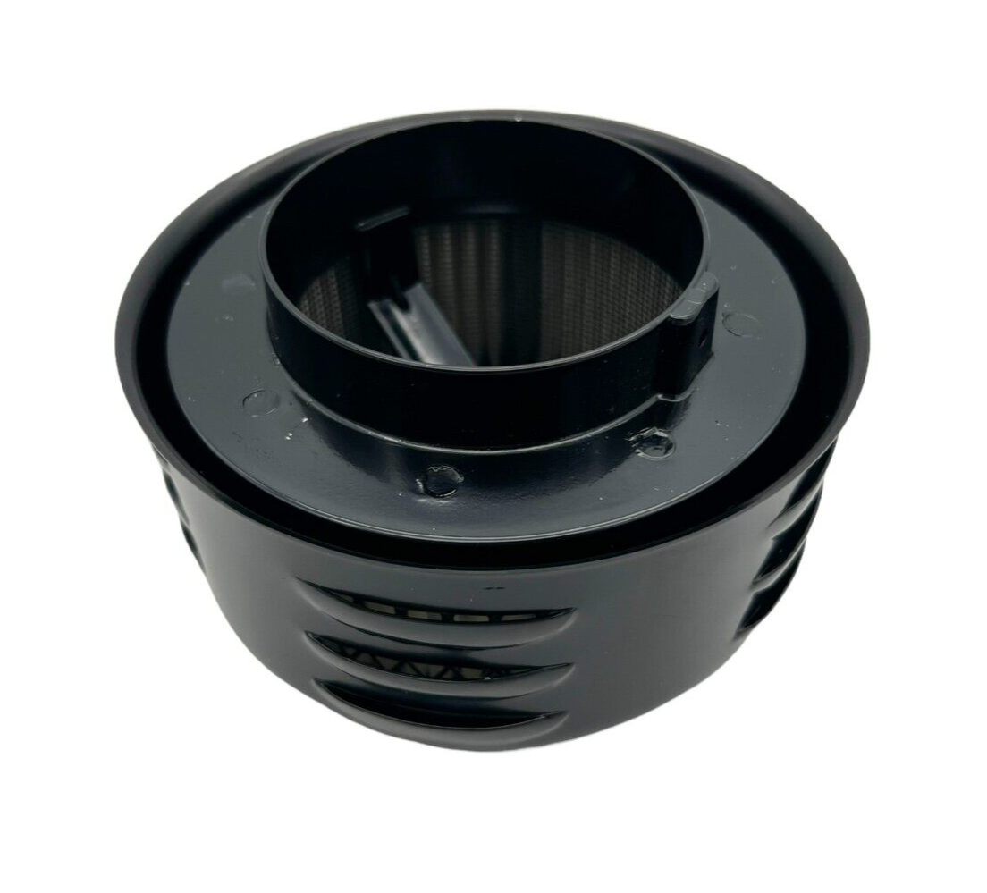 Black Louvered Air Cleaner Assembly 1 2 BBL Barrel Carburetor Hot Rod