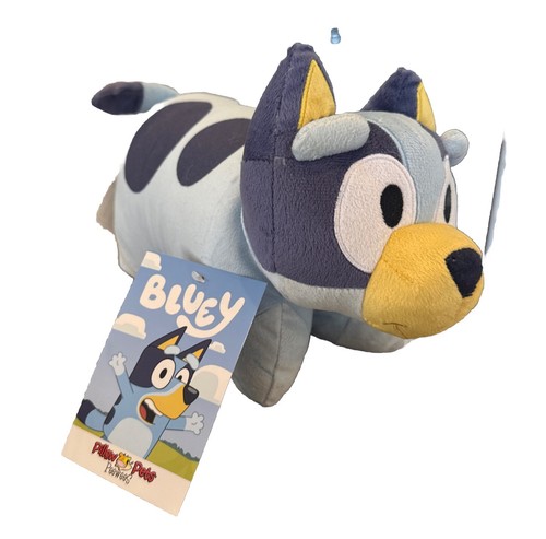 NUEVO Almohada Mascotas Azul, BBC Studios Peluche, Juguete de Peluche, Almohada de Viaje Nuevo con Etiquetas - Imagen 3 de 7