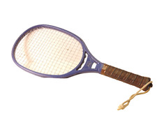 Vintage Wilson Speed Flex Raquetball Raquet Blue Brown Made In USA