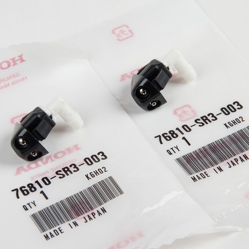Genuine OEM Honda Windshield Washer Nozzle 76810SR3003 Quantity=2pc
