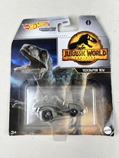 Hot Wheels Jurassic World Dominion Character Cars VELOCIRAPTOR BETA Mattel NEW