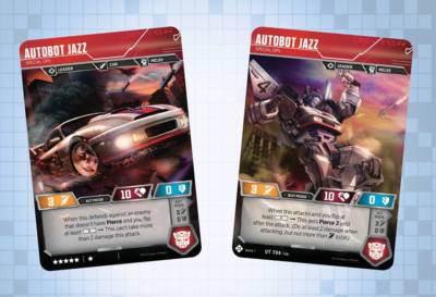Transformers TCG 1X AUTOBOT JAZZ - SPECIAL OPS Foil Uncommon UT