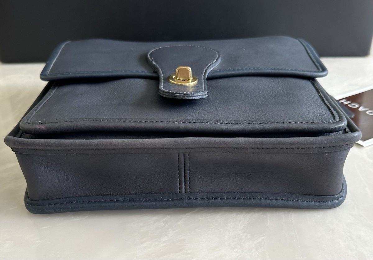 バッグ 60s Vintage Coach Station Bag Navy old 60s Vintage Coach Station Bag Navy old - メルカリ