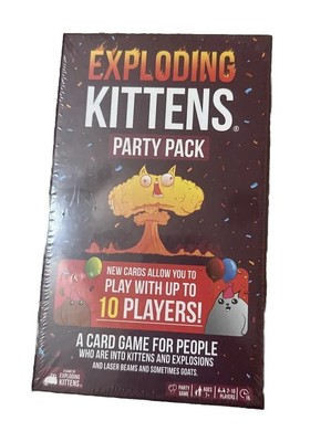Exploding Kittens PARTY PACK EDITION - Card Game COMPLETE WITH INSTRUCTIONS