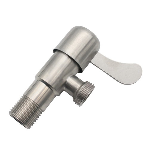 G1/2" Profi Dreieckventil Messing Wasserhahn Waschbecken Wasserstop Eckventil - Bild 5 von 13