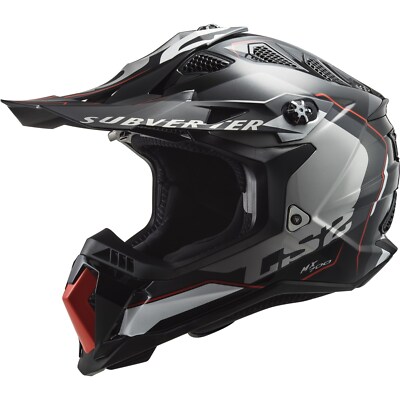 LS2 cross Helmet M - Subverter Evo II 2 Arched MX700 - Schwarz