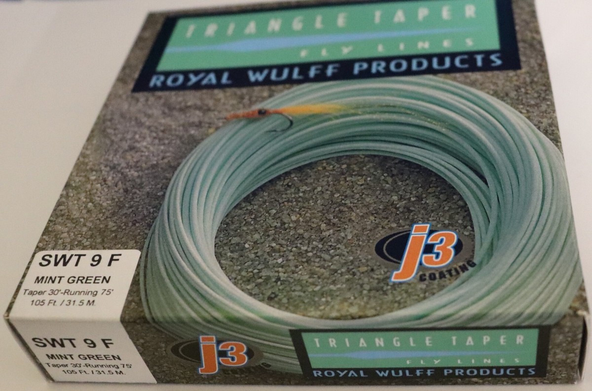 Royal Wulff Salt Water Sea Wulf Triangle Taper Fly Line WF-7 Thru