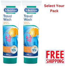Dr Beckmann Non-Bio Travel Wash Works For Clothes On The Move Up To 40 Washes