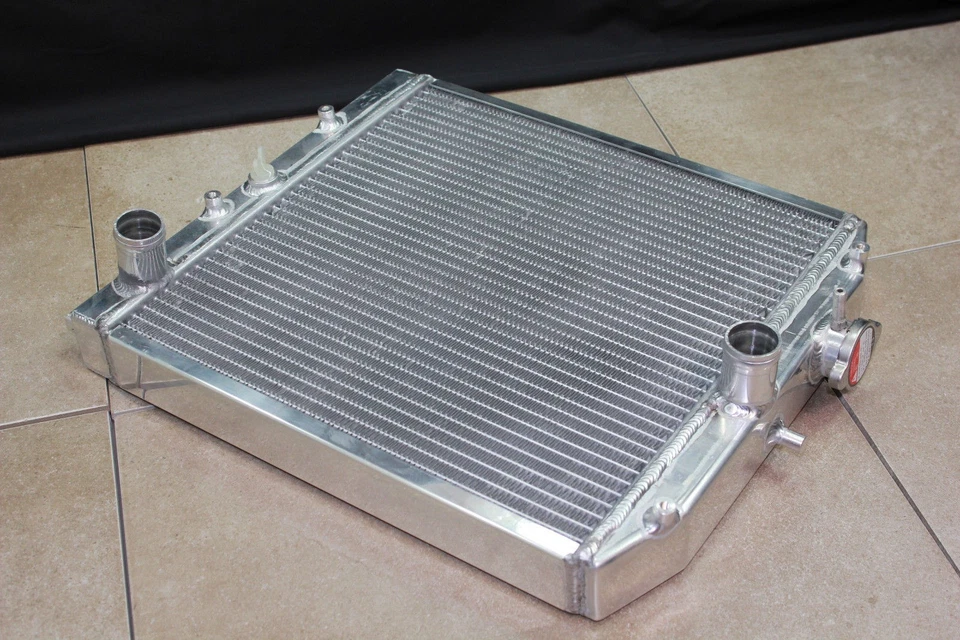 Radiador de aluminio Acura 94-01 Integra M/T manual 2 filas tamaño medio 1,6 L 1,8 L 2,0 L  Foto 2 de 4