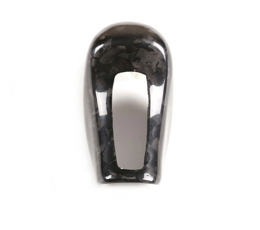 For Maserati Levante Ghibli Real Forged Carbon Fiber Gear Shift Knob Cover - Изображение 2 из 4