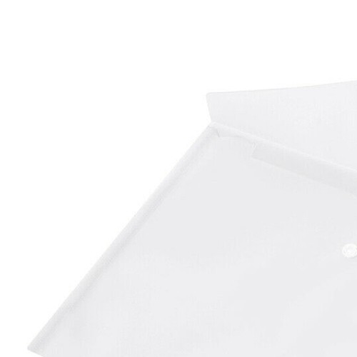 Clear A4 Plastic wallets Stud Document Wallet Files Folders Filing School Office - Picture 8 of 17