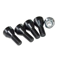 Felgenschloss-Set FüR Bmw E81 E87 E36 E46 E90-E93 E60 E61 E85 E86 36136786419
