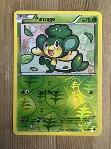 Pansage - 6/99 - Common Reverse Holo NM, English Pokemon Next Destinies