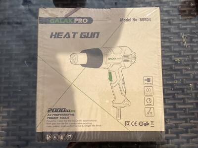 galax pro heissluftpistole 2000w. Modellnummer 56604.  In OVP, nicht geöffnet