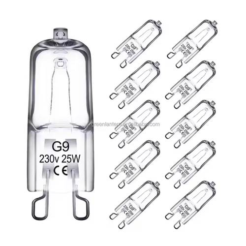 DOMIRA G9 Halogen Bulbs 28W & 25W – Pack of 10 & 12 Ovens, Wax Burners, Cooker - Picture 3 of 14