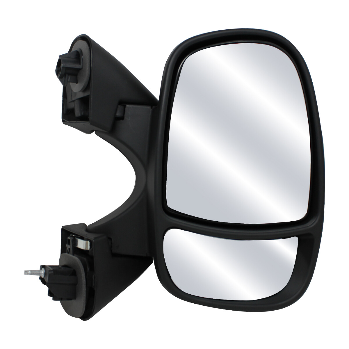 Specchio Retrovisore Destro Meccanico Nero - Compatibile Peugeot 107, Citroen C1, Toyota Aygo 2005-2014 - Foto 8