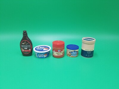 Zuru Surprise Mini Brands Dessert Lot Cool Whip Hershey's Syrup Apple Pie Spice