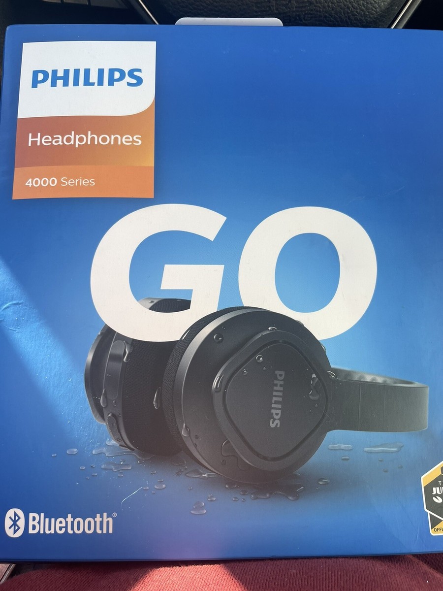 Philips On-Ear Wireless Headphones 4000 series - NEW GO | eBay Philips On-Ear Wireless Headphones 4000 series - NEW GO | eBay