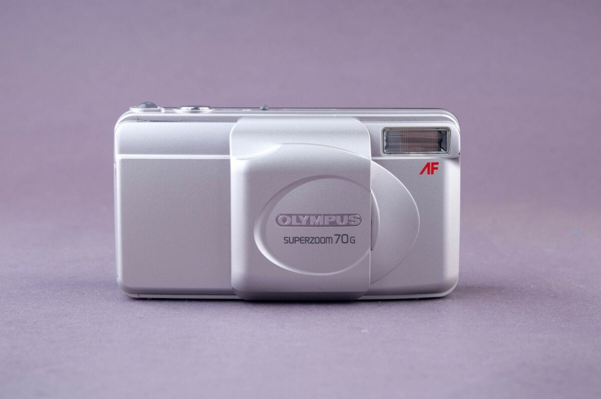 Olympus Superzoom 70G Quartz Date 35mm Point & Shoot Film Olympus Superzoom 70G Quartz Date 35mm Point & Shoot Film