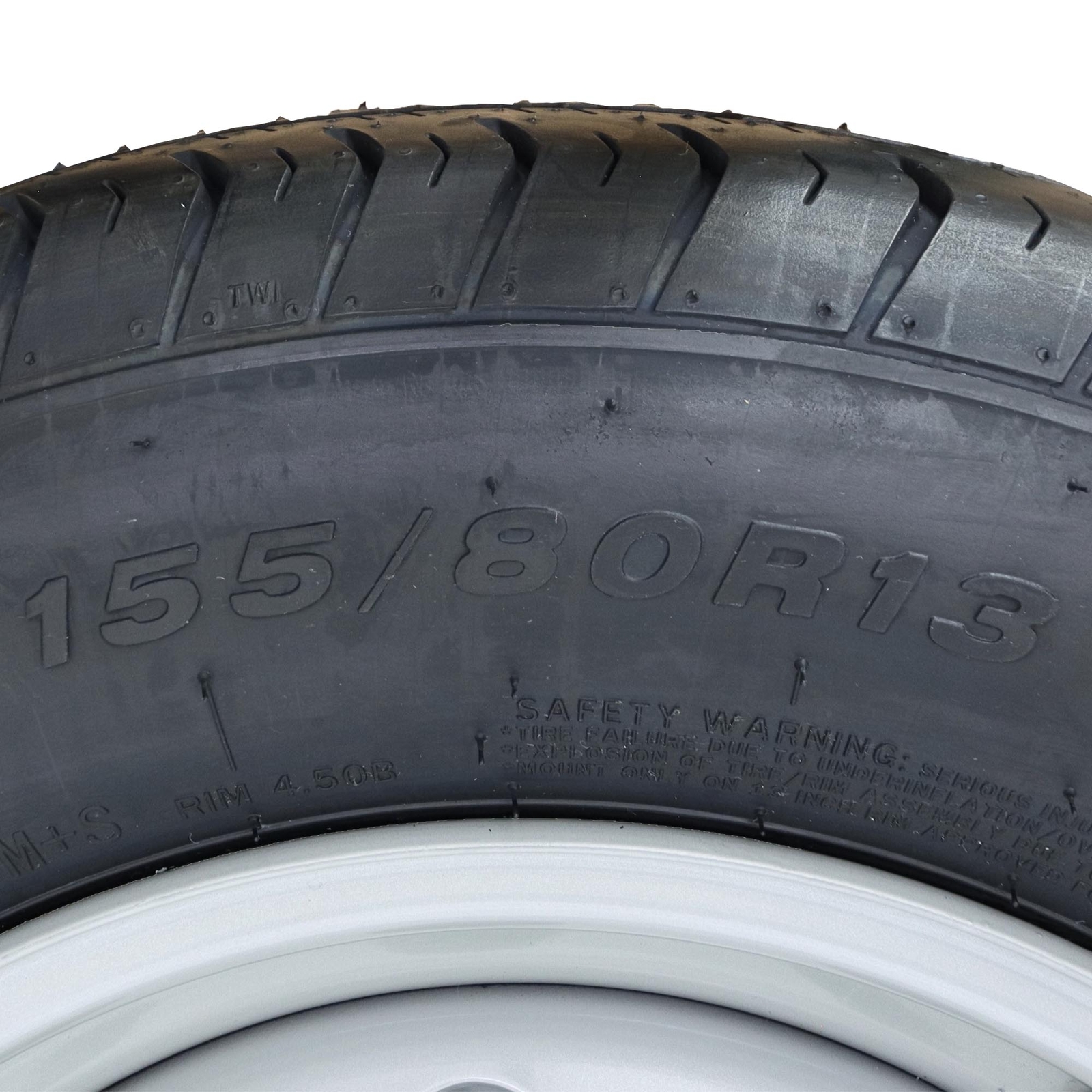 2x Roue Compléte 155/80R13 84N 100x4 155 R 13 Voiture - Foto 7