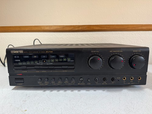 Mixeur Karaoké Audio2000's AKJ-7100 – écho Numérique, Années 2000, Fonctionnel, Sans Télécommande