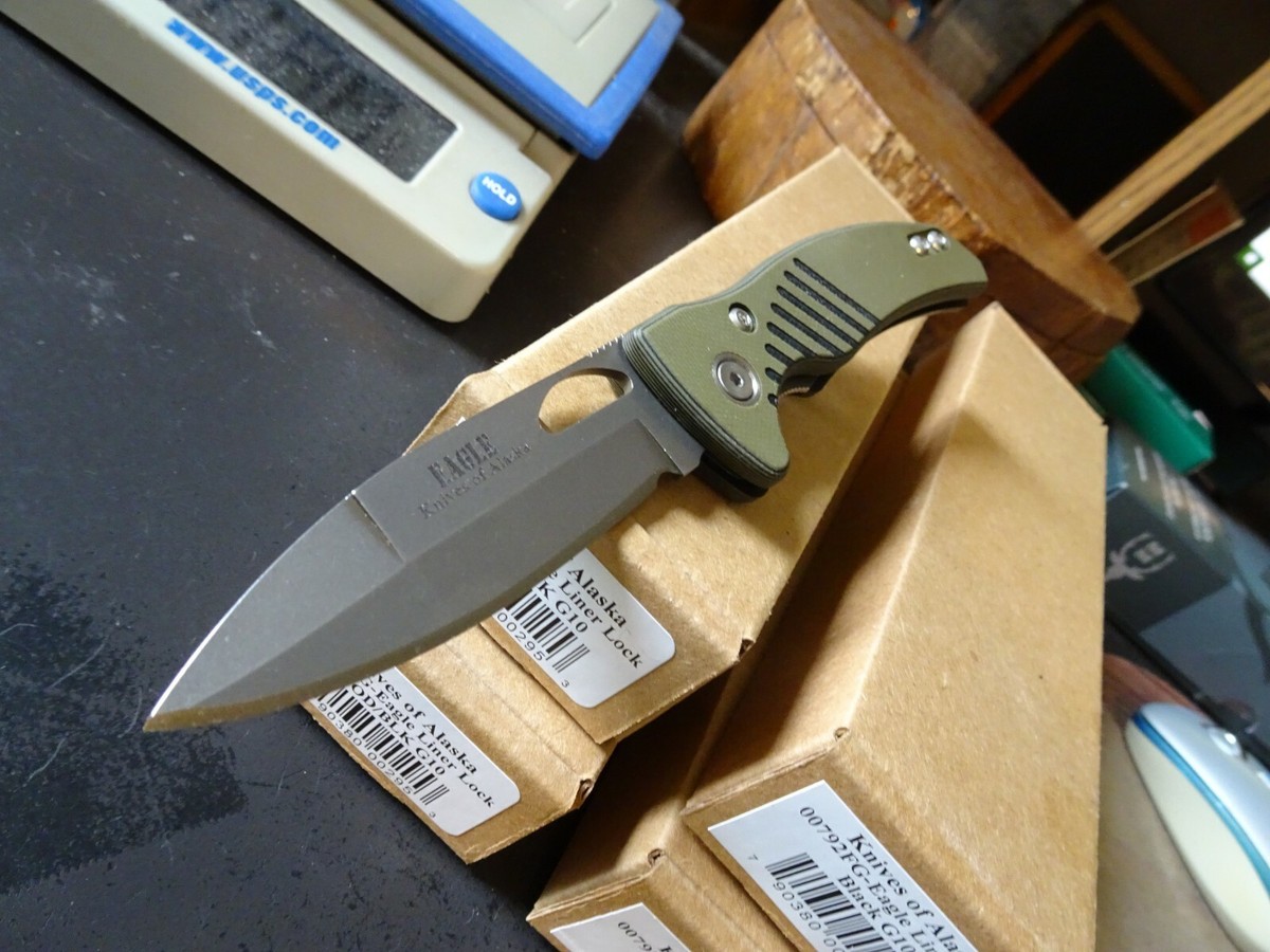 KNIVES OF ALASKA EAGLE FOLDER 4.25