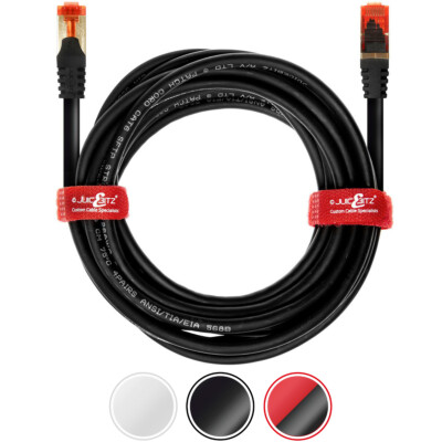 JuicEBitz Câble Réseau Gigabit Ethernet SFTP LAN RJ45 10