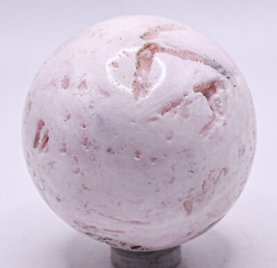 2'' Pink Mangano Calcite Druzy Sphere Polished Natural Gemstone Mineral Ball Peru