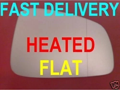 RENAULT MEGANE MK3 2007+ WING MIRROR GLASS HEATED FLAT RIGHT OR LEFT