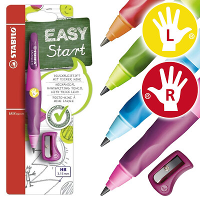 Stabilo EASY Ergo Handschriftstift - 3,15 mm Mine - Farbe wählbar & links/rechts