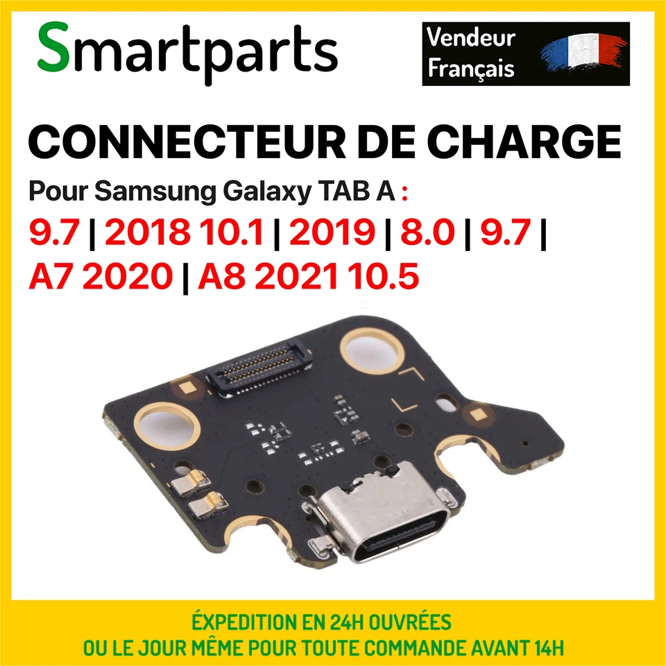 CONNECTEUR DE CHARGE POUR SAMSUNG GALAXY TAB A / A7 /A8 (8.0" / 9,7"/ 10.1")