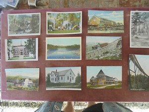 11 VINTAGE POSTCARDS NORTH CONWAY AND MT WASH VALLEY CONWAY COG RAILWAY ENCHANTE