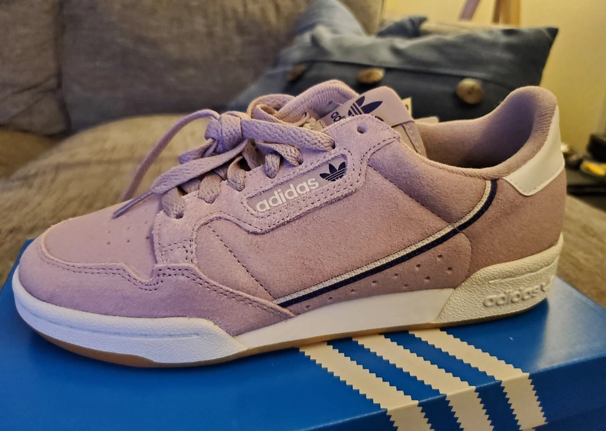 Adidas Originals Women s Purple Suede Continental 80 Fashion