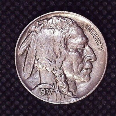 1937-P Buffalo Nickel Uncirculated ''Full Horn'' 5(C) #B118