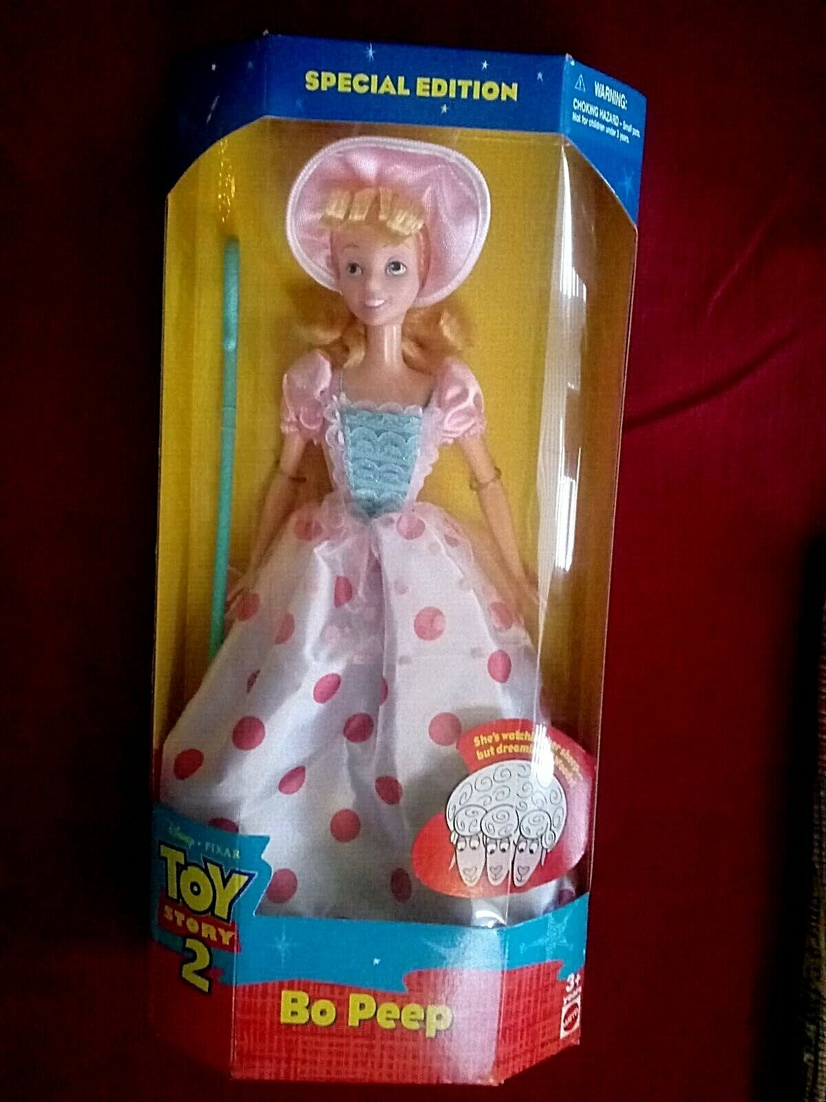 Disney Toy Story Little Bo Peep Doll Vintage 1995 Thinkway Toy Sealed Disney 