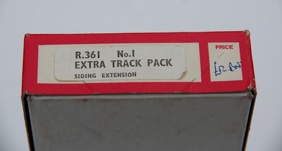 Hornby Vintage R361 No1 Extra Track Pack System6 Anschlussgleis Erweiterung NUR LEERKARTON