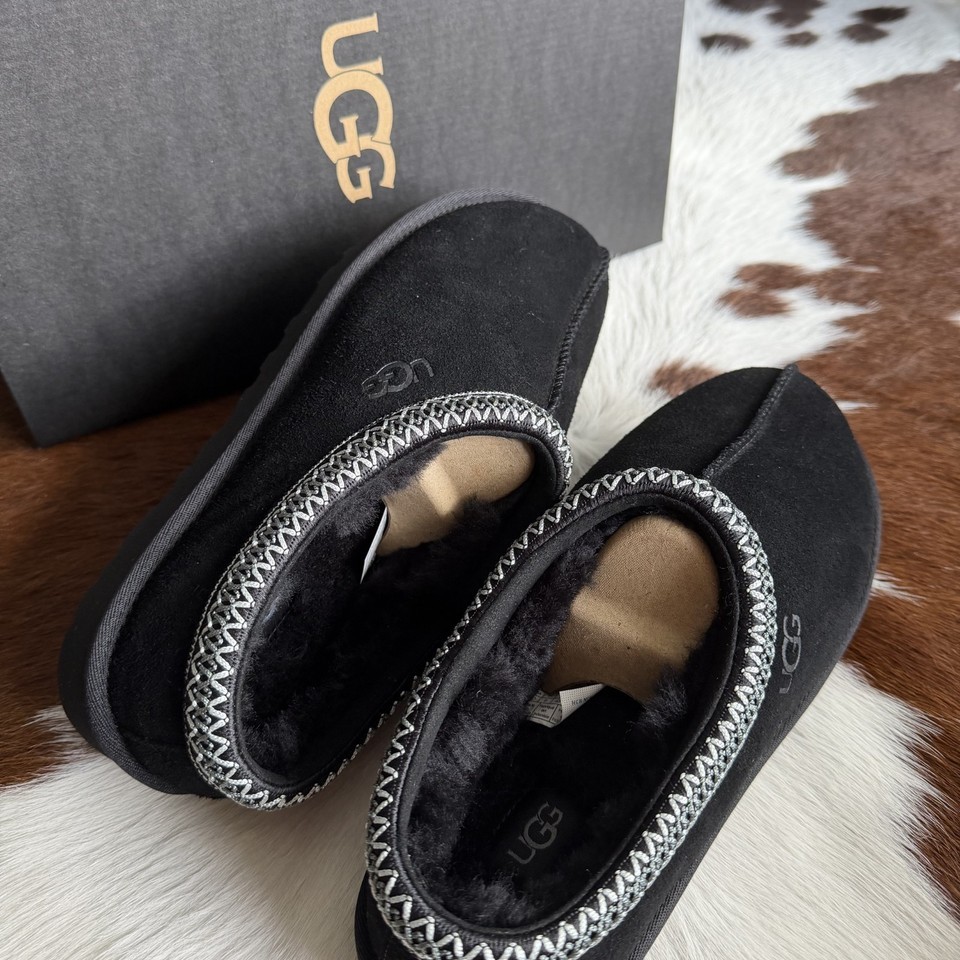UGG Tasman II Slipper Black 1174671-BLK Men display picture 2