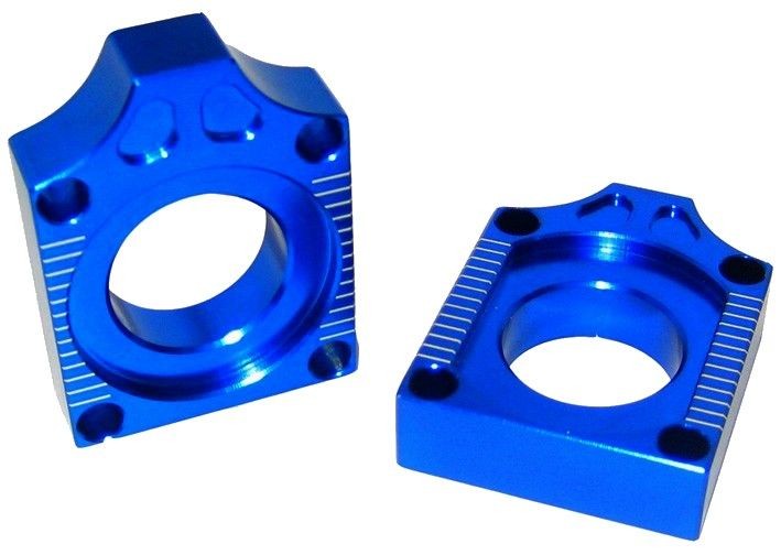 Tendeur de chaîne alu pour Yamaha YZ et WR 125 à 450 de 2000 à 2008