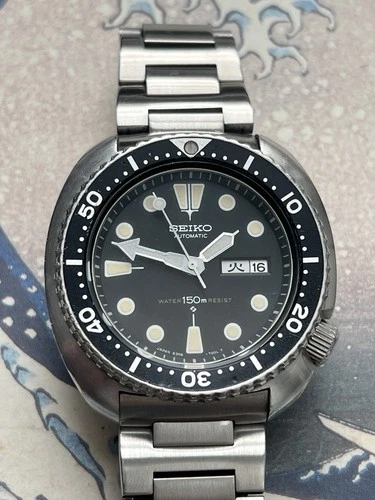 Vintage Seiko Diver Turtle 6306-7001 Automatic Watch
