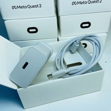 Official Oculus Meta Quest 2 & 3 Charger VR Charger & Type C Cable FREE POST🚚✅
