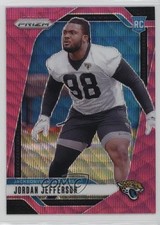 2024 Panini Prizm Rookies Pink Wave Prizm Jordan Jefferson #358 1by